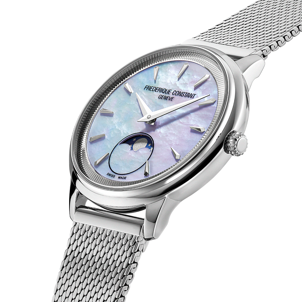 FREDERIQUE CONSTANT <br>Classics Moneta Moonphase