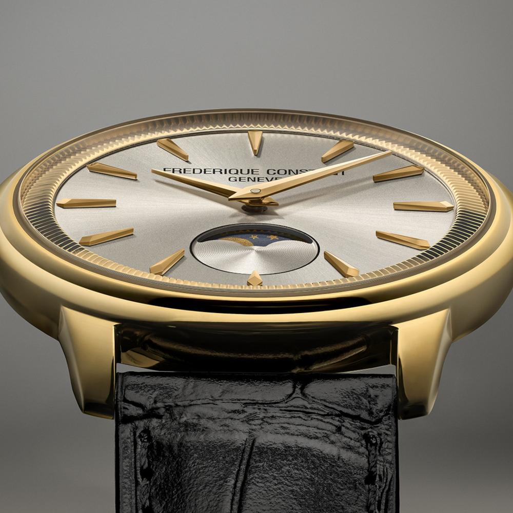 FREDERIQUE CONSTANT <br>Classics Moneta Moonphase