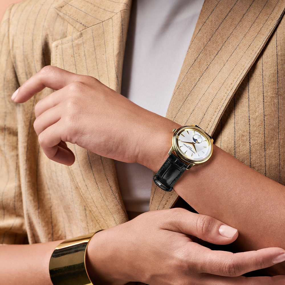 FREDERIQUE CONSTANT <br>Classics Moneta Moonphase