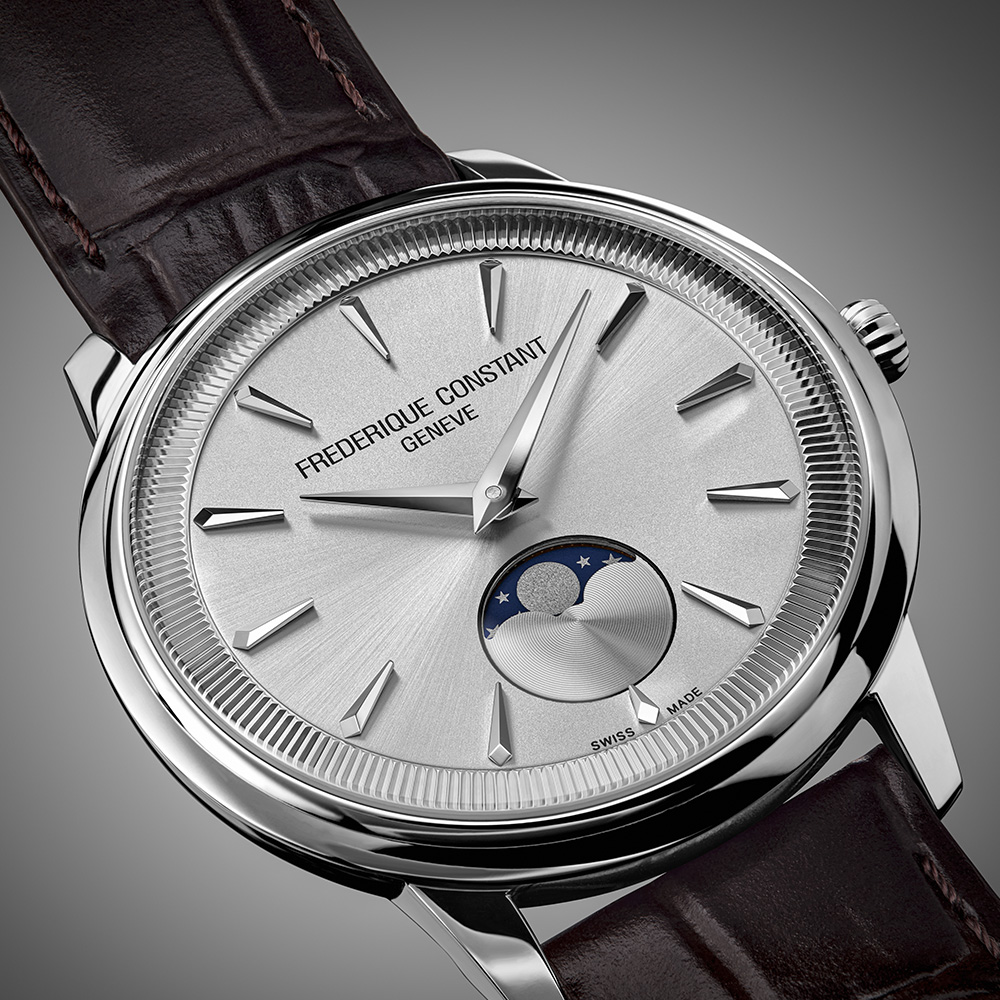 FREDERIQUE CONSTANT <br>Classics Moneta Moonphase