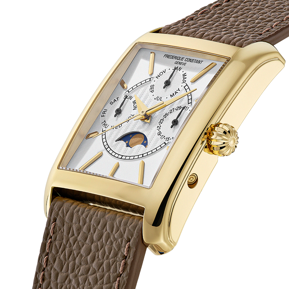 FREDERIQUE CONSTANT <br> Classics Carree Calendar Moonphase