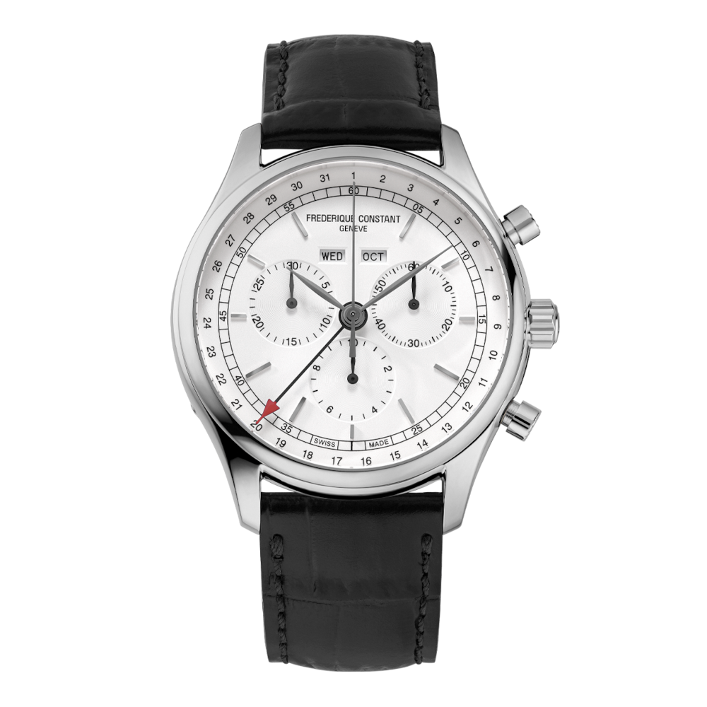 FREDERIQUE CONSTANT CLASSICS QUARTZ CHRONOGRAPH TRIPLE CALENDAR