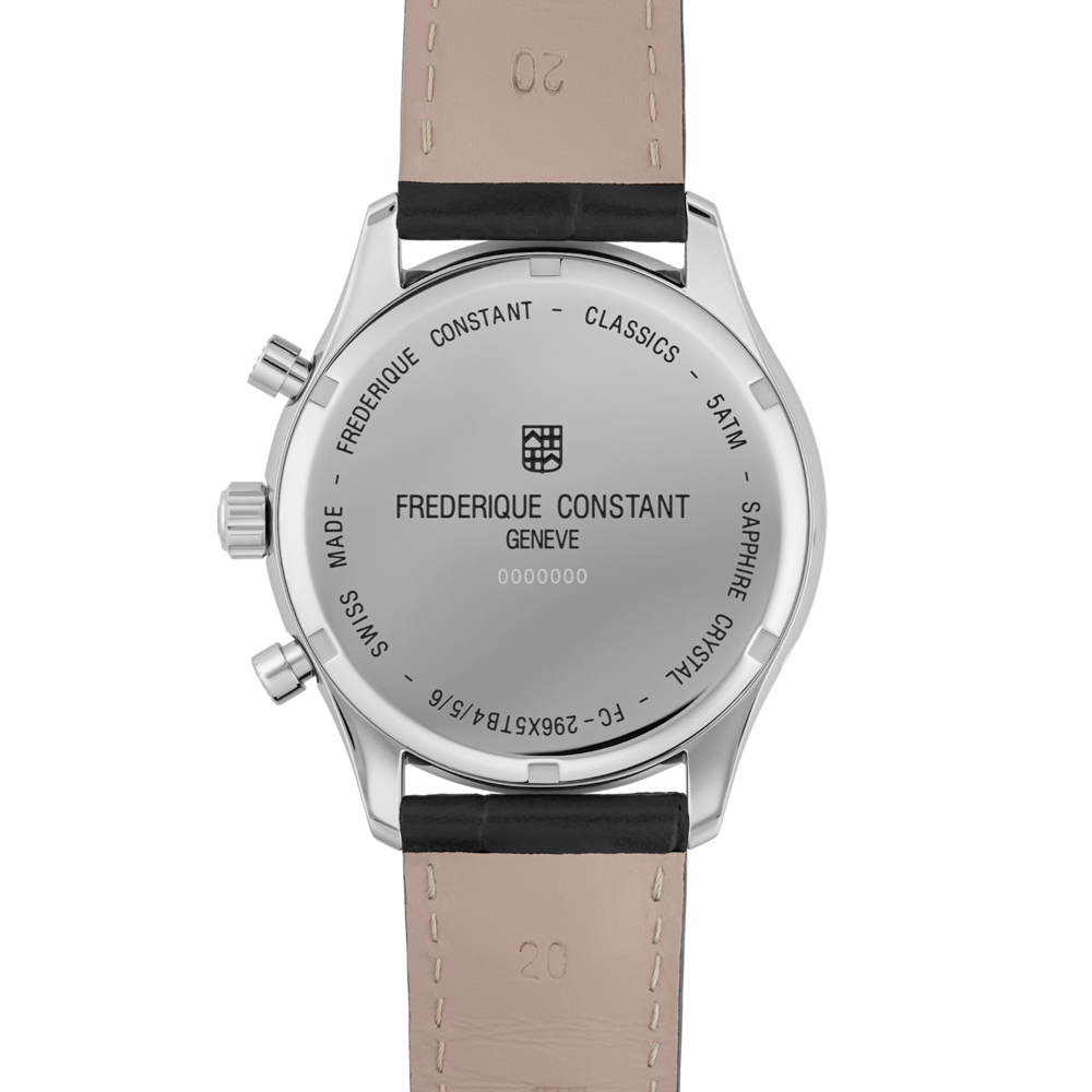 FREDERIQUE CONSTANT CLASSICS QUARTZ CHRONOGRAPH TRIPLE CALENDAR