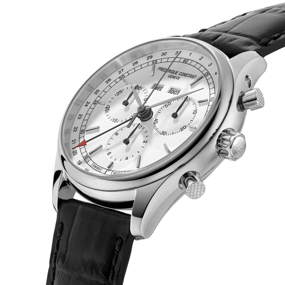 FREDERIQUE CONSTANT CLASSICS QUARTZ CHRONOGRAPH TRIPLE CALENDAR