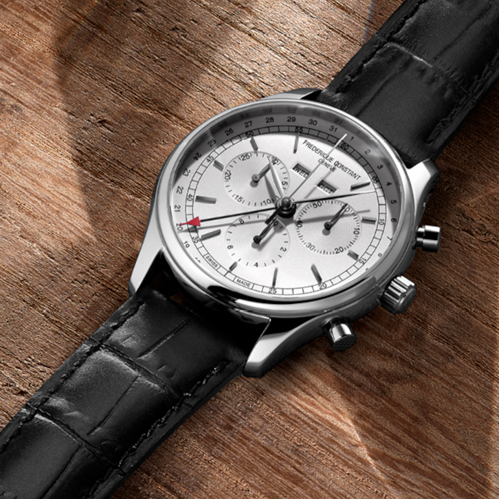 FREDERIQUE CONSTANT CLASSICS QUARTZ CHRONOGRAPH TRIPLE CALENDAR